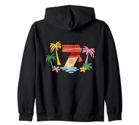 Disney Vaiana Numbers "7" Seventh 7th Birthday Party Gift Sweat à Capuche