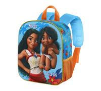 Disney Vaiana Sisters-Sac à Dos 3D Elite, Multicolore, 26 x 31 cm, Capacité 8 L