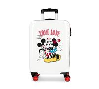 Disney VALIGIA ABS VALIGIA 55CM 4R TRUE AMOUR BIANCO UNI