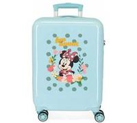 Disney - Valise cabine 55cm Minnie "Golden Days" - turquoise - 55.00 x 34.00 x 20.00 cm - Bleu Bleu G