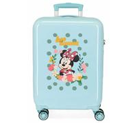 Disney - Valise cabine 55cm Minnie "Golden Days" - turquoise - 9303