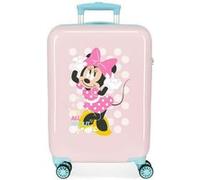 Disney Valise cabine Minnie Play All Day Rose 38x55x20 cm Rigide ABS 34 L 4 roues doubles