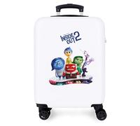 Disney Valise Cabine Inside Out 2 Couleurs différentes ABS Rigide Fermeture à Combinaison latérale 4 Roues Doubles Bagage à Main. De Joumma Sacs., Anxiété, Talla única, Valise pour Enfant