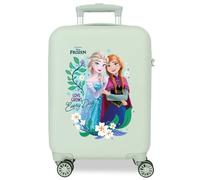 Disney Joumma La Reine des Neiges - Valise de Cabine Rigide ABS avec Fermeture à Combinaison latérale 28 l 2,2 kg 4 Roues Doubles 33 x 50 x 20 cm