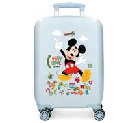Disney Valise cabine Mickey Fun Times Rouge 33x50x20 cm Rigide 2,35 kg Fermeture à combinaison ABS