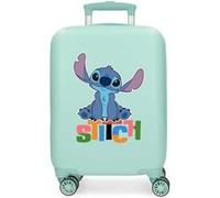 Disney Valise cabine Aloha Stitch Rigide ABS 33×50×20 cm Bleu Fermeture à combinaison latérale