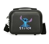 Disney Valise rigide pour enfant Stitch – 4 roues, ABS léger, trousse de toilette