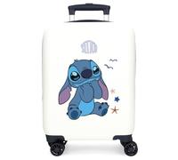 Disney Valise Rigide pour Enfant avec Fermeture à Combinaison latérale 4 Roues Bagage à Main fabriquée en ABS, Un matériau Rigide et léger., Excited, Valise Cabine, Valise Cabine