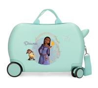 Disney Valise Rigide pour Enfant avec Fermeture à Combinaison latérale 4 Roues Bagage à Main fabriquée en ABS, Un matériau Rigide et léger., Dreamer, Valise pour Enfants, Valise pour Enfant