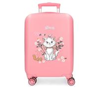 Disney Valise cabine rigide enfant Aristocats Marie – ABS, 4 roues, fermeture à combinaison latérale