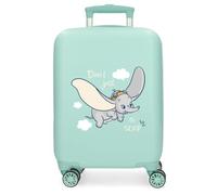 Disney Valise Rigide pour Enfant avec Fermeture à Combinaison latérale 4 Roues Bagage à Main fabriquée en ABS, Un matériau Rigide et léger., Dumbo, Valigia da cabina, Valise Cabine