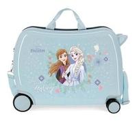 Disney - Valise trotteur La Reine des Neiges "Own your destiny" - 50 x 38 x 20 cm - Bleu Bleu G