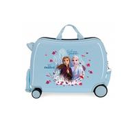 Disney - Valise trotteur La Reine des Neiges "Trust Your Journey" - 50 x 38 x 20 cm - Bleu