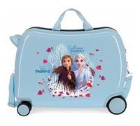Disney Frozen La Reine des Neiges Trust Your Journey Valise Enfant Bleu 50x38x20 cms Rigide ABS Serrure à Combinaison 38L 2,1Kgs 4 Roues Bagage à Main