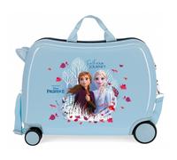 Disney Frozen La Reine des Neiges Trust your journey Valise Enfant Bleu 50x38x20 cms Rigide ABS Serrure à combinaison 38L 2,1Kgs 4 roues Bagage à main