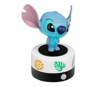 Disney Veilleuse Stitch avec détecteur de mouvement lampe LED sous licence officielle et alarme de sécurité pour chambre d'enfant