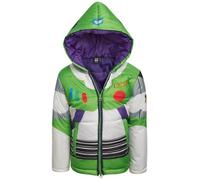 Disney Veste tampon pour garçon, confortable, fermeture éclair sur toute la longueur, avec capuche Mickey Mouse, voitures et vestes Buzz Lightyear pour garçons (tailles 2T-7), Buzz Light Year, 5-6