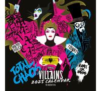 Disney Villains 2025 30X30 Broschürenkalender [German] [Calendar] NEUF