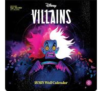 Disney Villains 2025 Wall Calendar