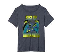 Disney Villains Chernabog Rise Of Darkness T-Shirt, Femme Grandes tailles, Bleu Chiné, 6X