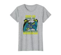 Disney Villains Chernabog Rise Of Darkness T-Shirt, Femme, Gris Chiné, XL