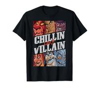 Disney Villains Chillin' Like A Villain Group Portrait T-Shirt