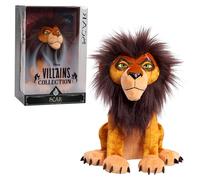 Disney Villains Collection : cicatrice, animal en peluche de collection de 33 cm, le Roi Lion, jouets pour enfants à partir de 3 ans Just Play
