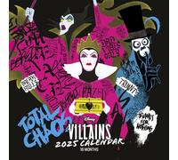 Disney Villains (Deviant Distortion) 2025 Square Calendar