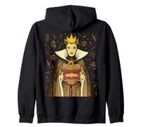 Disney Villains Evil Queen Vintage Art Style Collage Sweat à Capuche