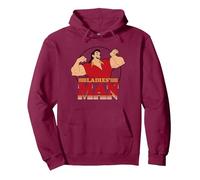Disney Villains Gaston Ladies' Man Sweat à Capuche, Unisexe pour adultes, Marron, XXL