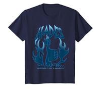 Disney Villains Hades Everybody's Got A Weakness Blue Flame T-Shirt, Enfant, Bleu Marine, 8 ans