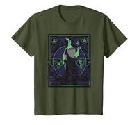Disney Villains Hades Hercules Immortal Halloween T-Shirt, Enfant, Olive, 10 ans