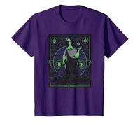Disney Villains Hades Hercules Immortal Halloween T-Shirt, Enfant, Violet, 10 ans