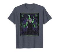 Disney Villains Hades Hercules Immortal Halloween T-Shirt, Homme, Bleu Chiné, 6XL