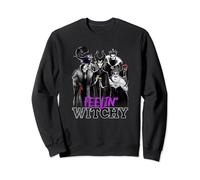 Disney Villains Halloween Feelin' Witchy Group Shot Sweatshirt