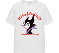 Disney Villains - "If I Had Feelings" T-shirt Homme/Femme Unie TV19252 (L) (Blanc)