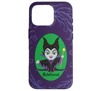 Disney Villains Kawaii Maléfique Chibi Violet Coque pour iPhone 16 Pro