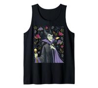 Disney Villains Maleficent Vintage Art Style Collage Débardeur