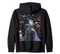 Disney Villains Maleficent Vintage Art Style Collage Sweat à Capuche