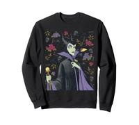 Disney Villains Maleficent Vintage Art Style Collage Sweatshirt