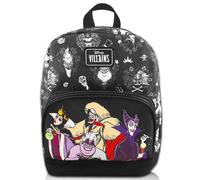 Disney Villains - Mini sac à dos pour femme - Sac à dos en toile Disney Villains de 25,4 cm avec poche avant | Ensemble sac à dos Disney Villains