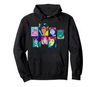 Disney Villains Retro Color Box Collage Sweat à Capuche