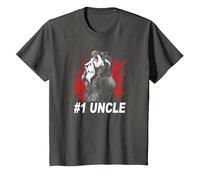 Disney Villains Scar #1 Uncle Poster T-Shirt, Enfant, Asphalte, 6 ans