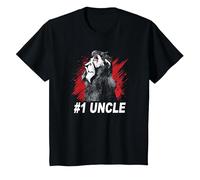 Disney Villains Scar #1 Uncle Poster T-Shirt, Enfant, Noir, 4 ans