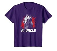 Disney Villains Scar #1 Uncle Poster T-Shirt, Enfant, Violet, 6 ans