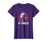 Disney Villains Scar #1 Uncle Poster T-Shirt, Femme, Violet, S