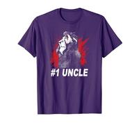 Disney Villains Scar #1 Uncle Poster T-Shirt, Homme, Violet, XXL