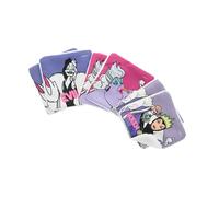 DISNEY Villains - Set de 6 Disques Démaquillants Doux & Lavables - Pads Cotons Réutilisables & Écologiques