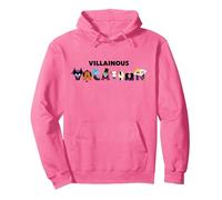 Disney Villains "Villainous Vacation" Disney Trip Matching Sweat à Capuche, Unisexe pour adultes, Rose vif, M