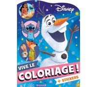 Disney - Vive le coloriage ! (Grand Olaf) - + Stickers offerts - Collectif - Hemma - broché - Document jeunesse